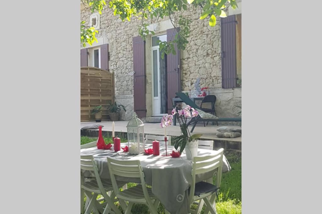 Gite Les Longeres Montazeau 外观 照片